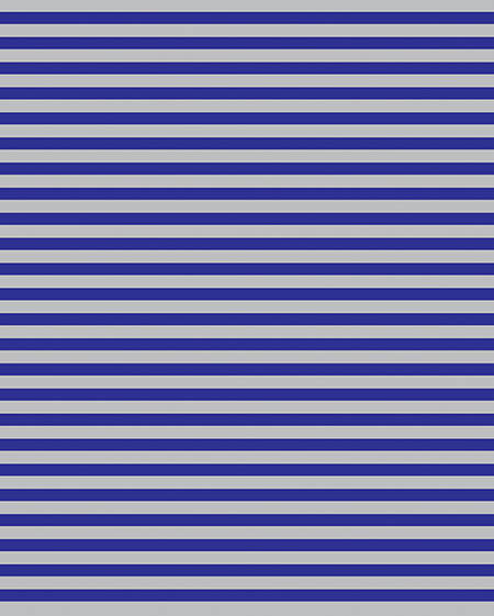 Blue Silver Stripe