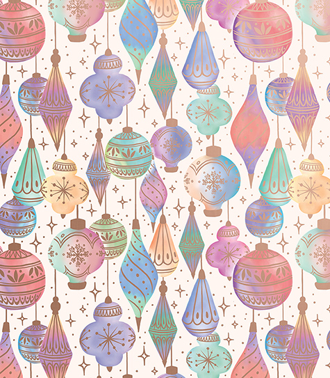 Watercolor Ornaments