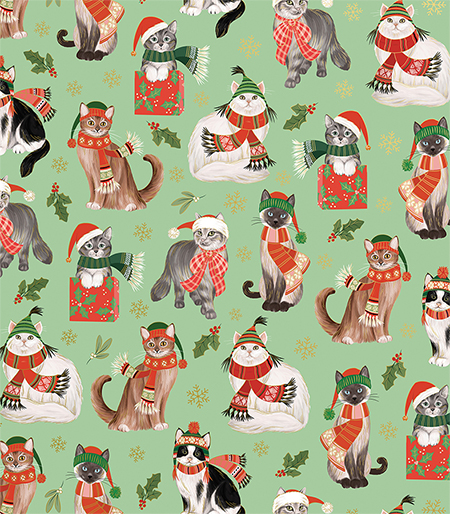 Frolicking Felines