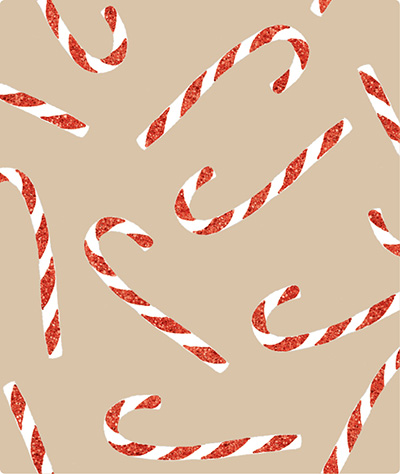 Candy Cane Glitter