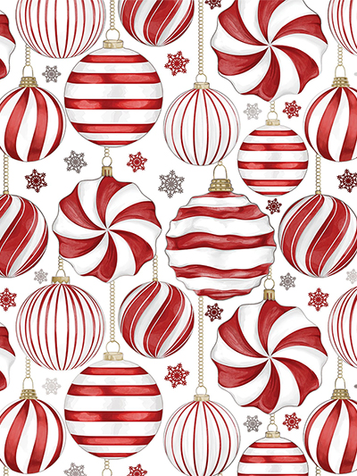 Red & White Ornaments