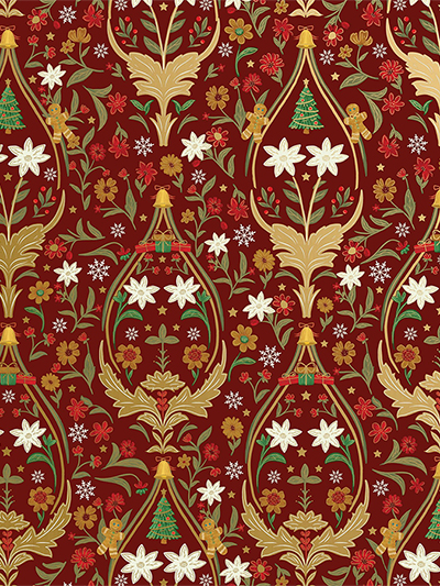 Holiday Damask