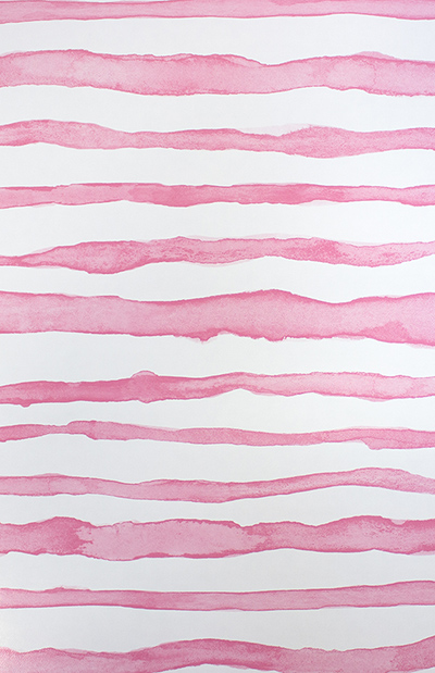 Watercolor Pink Stripe