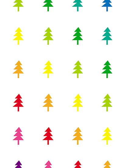 Kaleidoscope Trees