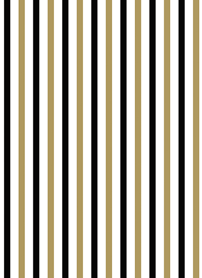 Gold & Black Stripes