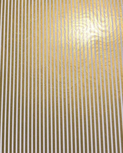 Vertical Stripe Gold