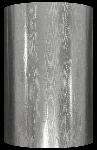 Silver Embossed Moire