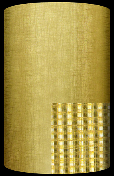 Gold Embossed Crash Linen