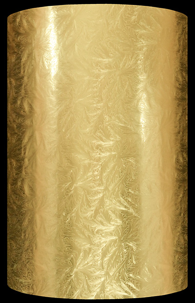 Gold Embossed Akita