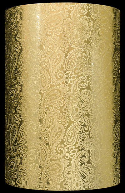 Gold Paisley