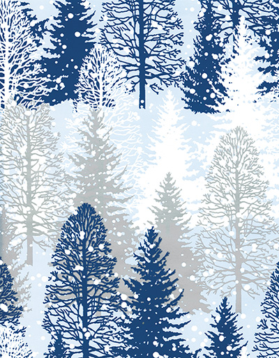 Snowy Trees