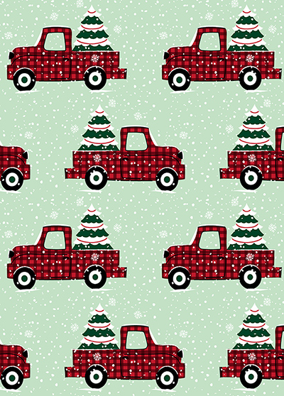 Plaid Truck