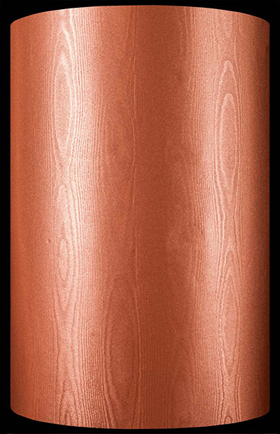 Copper Embossed Moire
