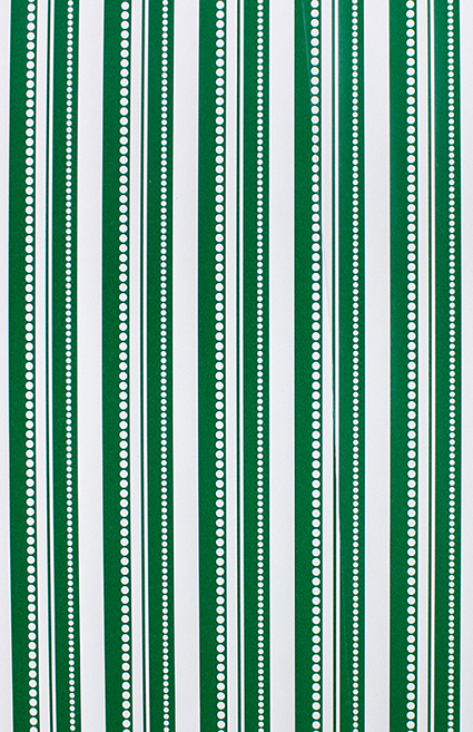 VAL Green Christmas Stripe