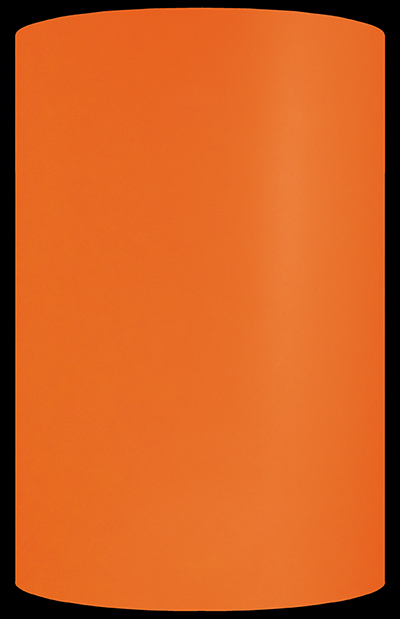 Flourescent Orange Velvet