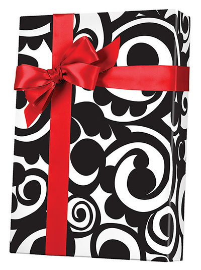 Bold Scroll Giftwrap