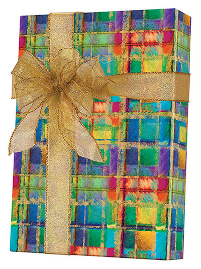Power Plaid Giftwrap