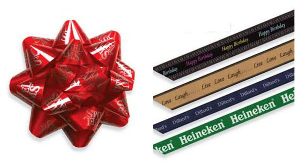 Personalized Ribbons and Bows - Custom Printed Ribbons and Bows